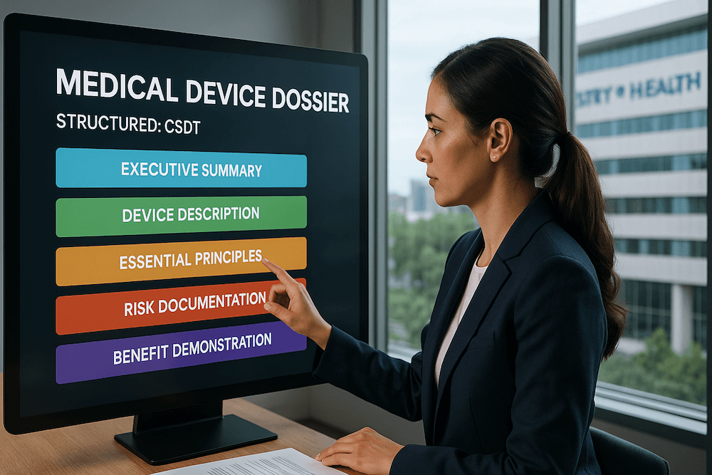 csdt for medical device registration process